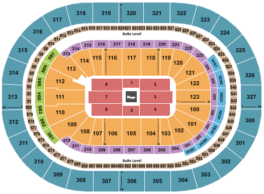 KeyBank Center Shane Gillis Seating Chart